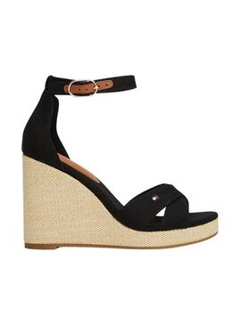 Sandali Tommy Hilfiger Espad neri per donna