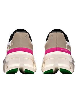 Scarpe On Running Cloudmonster bianche per donna