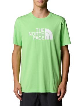 Maglietta The North Face Easy verde per uomo