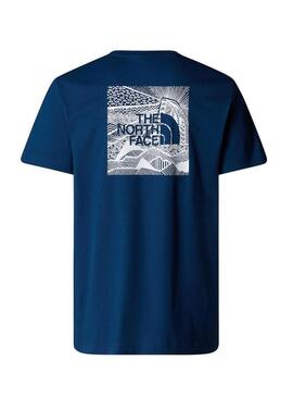 Maglietta The North Face Celebration blu per uomo