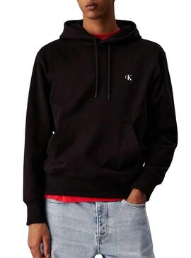 Felpa Calvin Klein Jeans Painted nera per uomo