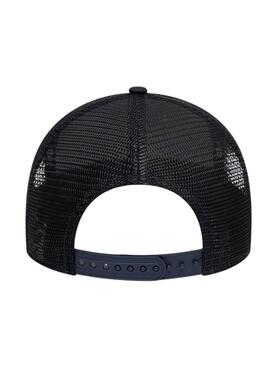 Cappello New Era License Plate Trucker Patch nero per uomo