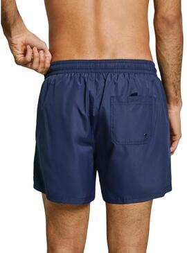 Costume da bagno Pepe Jeans Logo blu navy per uomo