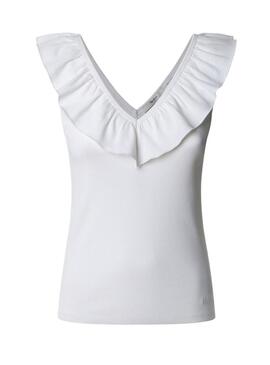 Maglietta Pepe Jeans Millie bianca per donna