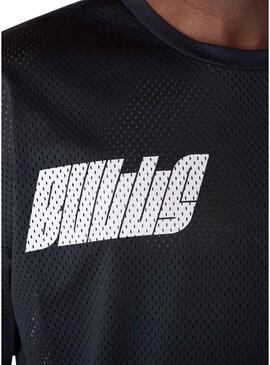 Maglietta New Era Chicago Bulls NBA in mesh nera per uomo