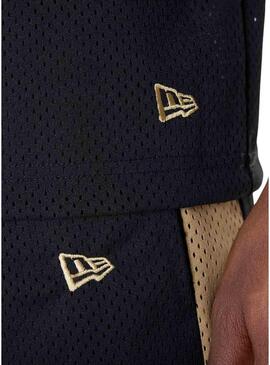 Shorts New Era San Francisco 49ers NFL in mesh nero per uomo
