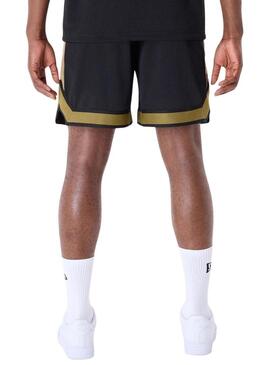 Shorts New Era San Francisco 49ers NFL in mesh nero per uomo
