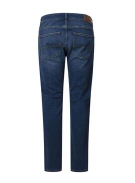 Pantaloni in denim Pepe Jeans Finsbury blu per uomo