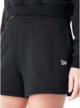 Pantaloni corti New Era New York Yankees Essential neri per donna