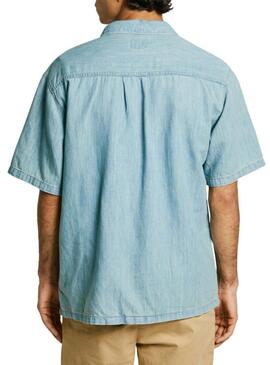 Camicia Pepe Jeans Mace in denim per uomo