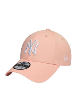 Cappellino New Era New York Yankees Kids 9FORTY rosa per bambini.