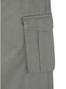 Pantaloni cargo verde Silbon per uomo
