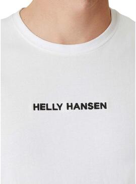 Maglietta bianca Helly Hansen Core per uomo