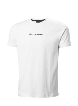 Maglietta bianca Helly Hansen Core per uomo