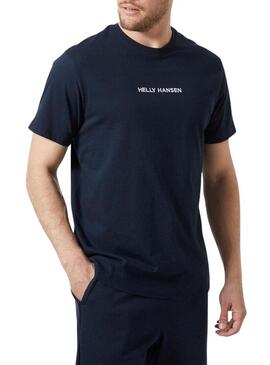 Maglietta Helly Hansen Core blu navy per uomo