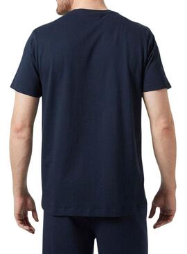 Maglietta Helly Hansen Core blu navy per uomo
