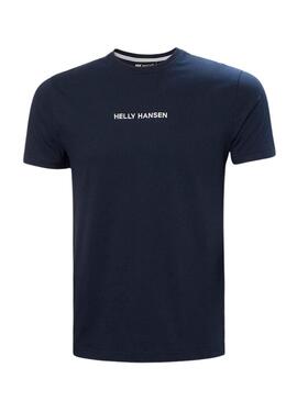 Maglietta Helly Hansen Core blu navy per uomo