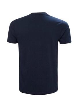 Maglietta Helly Hansen Core blu navy per uomo