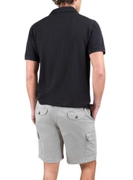 Polo Il Ganso basico nero per uomo