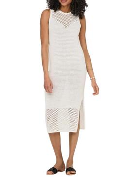 Abito Only Lalula beige per donna