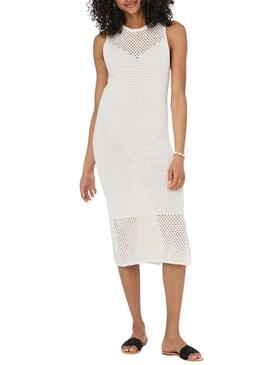 Abito Only Lalula beige per donna