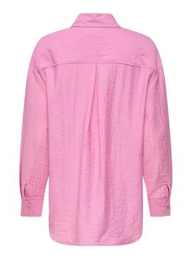 Camicia Only Tania rosa da donna