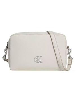 Tracolla Calvin Klein Jeans Camera bianca per donna