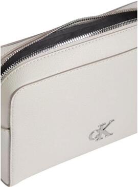 Tracolla Calvin Klein Jeans Camera bianca per donna