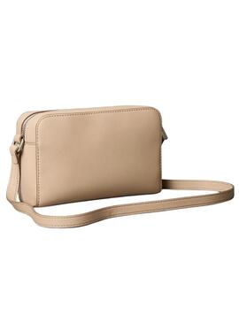 Borsa Calvin Klein Jeans Sculpted Camera beige per donna