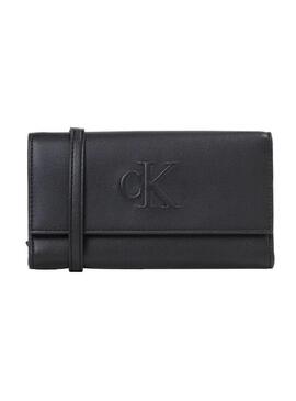 Borsa da sera Calvin Klein Jeans nera per donna