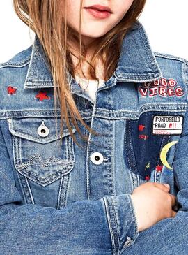 Giubbotto Pepe Jeans New Berry Patch Bambina