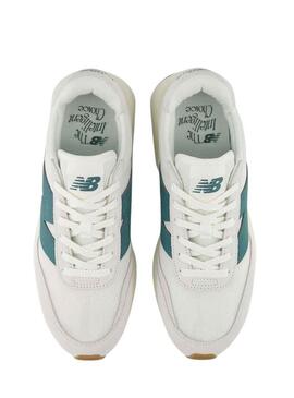 Sneakers New Balance 370 CC bianche e verdi per uomo e donna