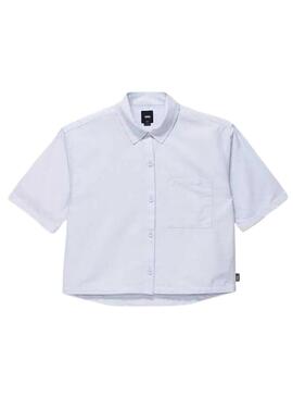 Maglietta Vans Mcmillan a righe turchese per uomo
