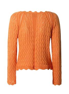 Maglia Pepe Jeans Olya arancione per donna