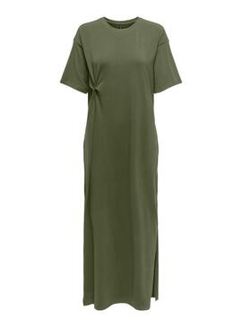 Abito Only Jolie verde per donna