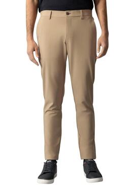 Pantaloni tecnici El Pulpo ultraleggeri beige per uomo