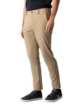 Pantaloni tecnici El Pulpo ultraleggeri beige per uomo