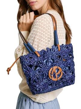 Borsa Pepe Jeans Gina Sunrise blu per donna