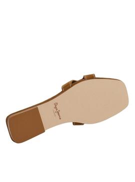 Sandali Pepe Jeans Frida Soft marrone per donna