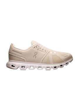Scarpe On Running Cloud 6 Beige per Donna