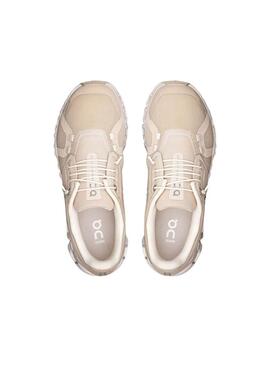 Scarpe On Running Cloud 6 Beige per Donna