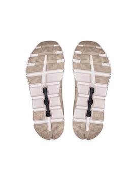 Scarpe On Running Cloud 6 Beige per Donna