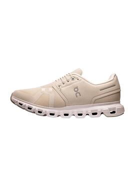 Scarpe On Running Cloud 6 Beige per Donna