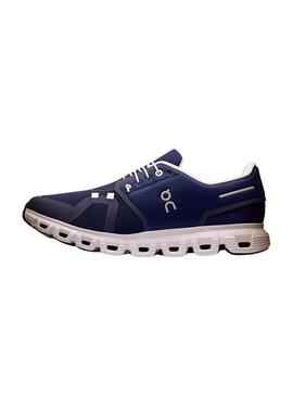 Scarpe On Running Cloud 6 Blu Marino per Uomo