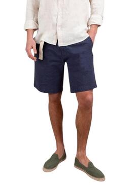 Bermuda El Ganso Basic marino per uomo
