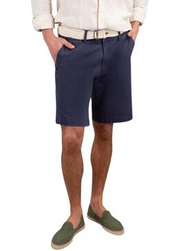 Bermuda El Ganso Basic marino per uomo