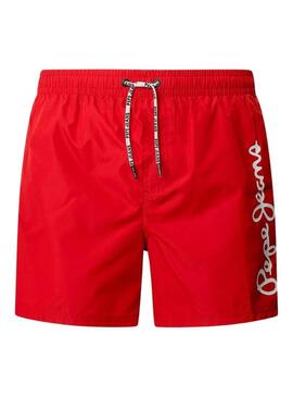 Costume da bagno Pepe Jeans Logo rosso per uomo
