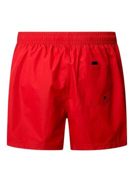 Costume da bagno Pepe Jeans Logo rosso per uomo