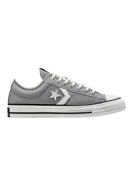 Sneakers Converse Star Player 76 Premium Canvas grigie per uomo.