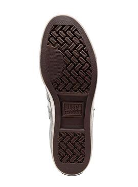 Sneakers Converse Star Player 76 Premium Canvas grigie per uomo.